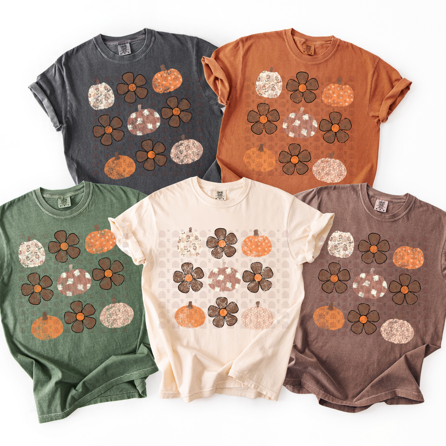 Coquette Fall Pumpkin Collage
