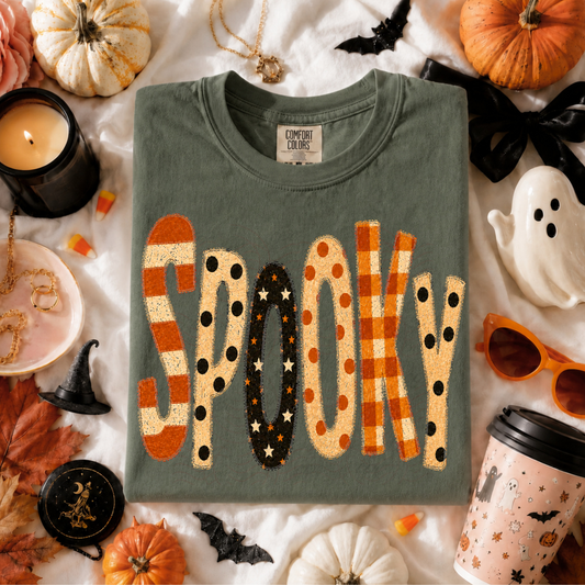 Dots Stripes Stars Spooky