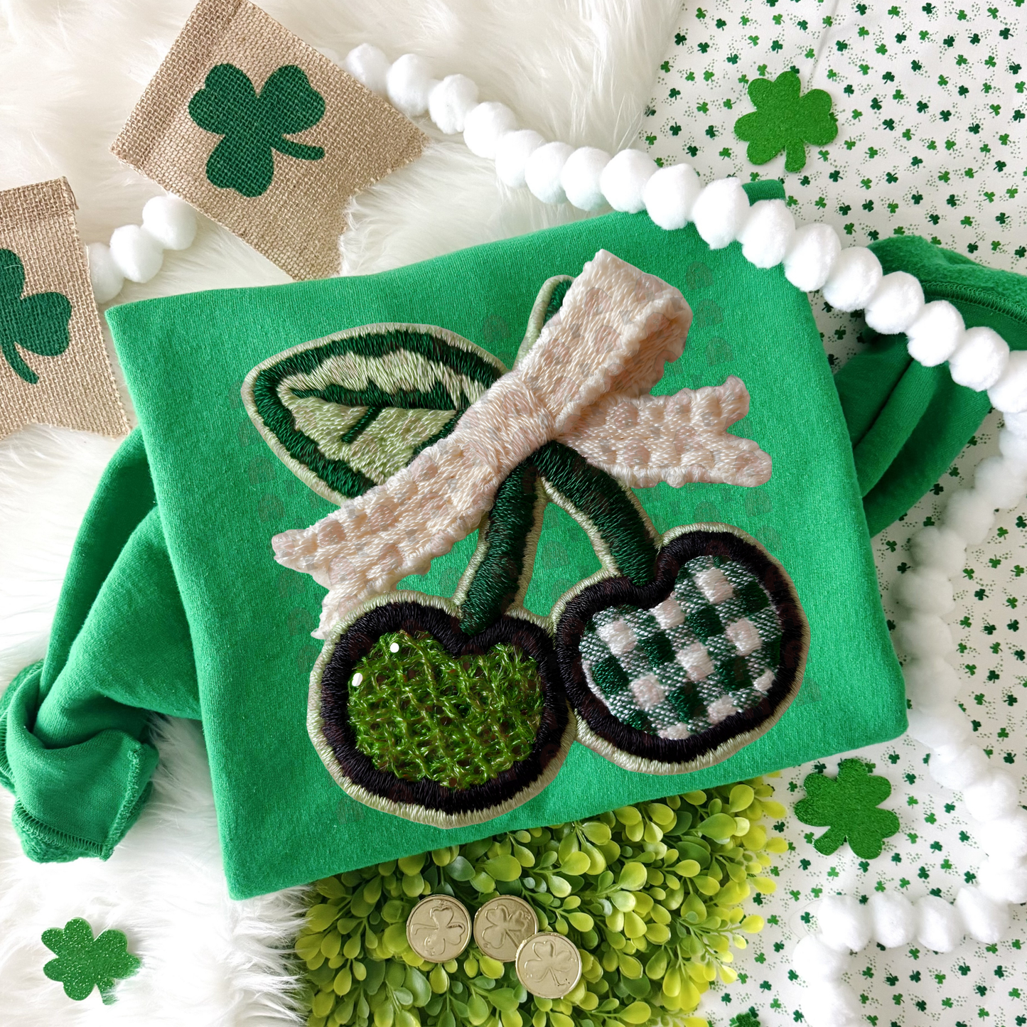 Faux Cherry St. Patrick's Day