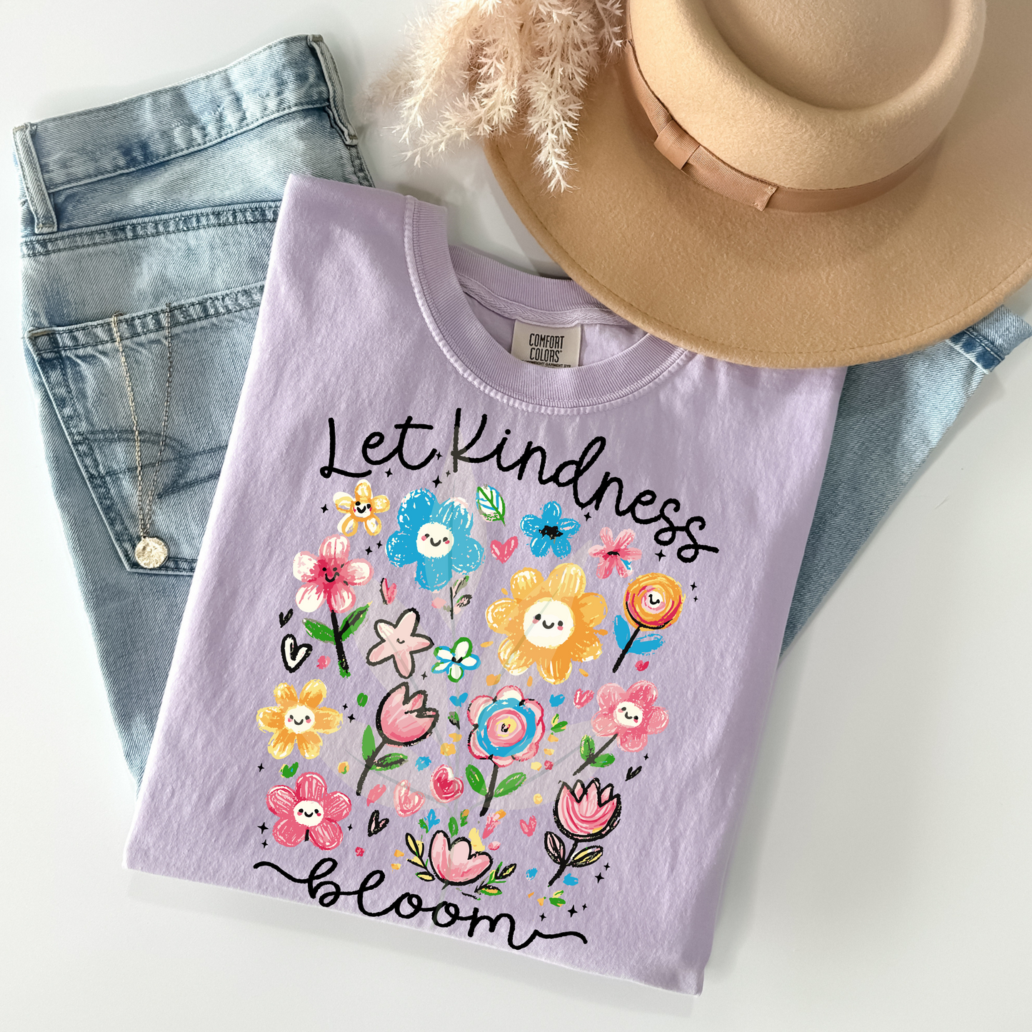 Floral Let Kindness Bloom