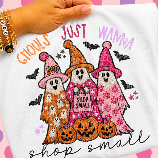 Ghouls Just Wanna Shop Small