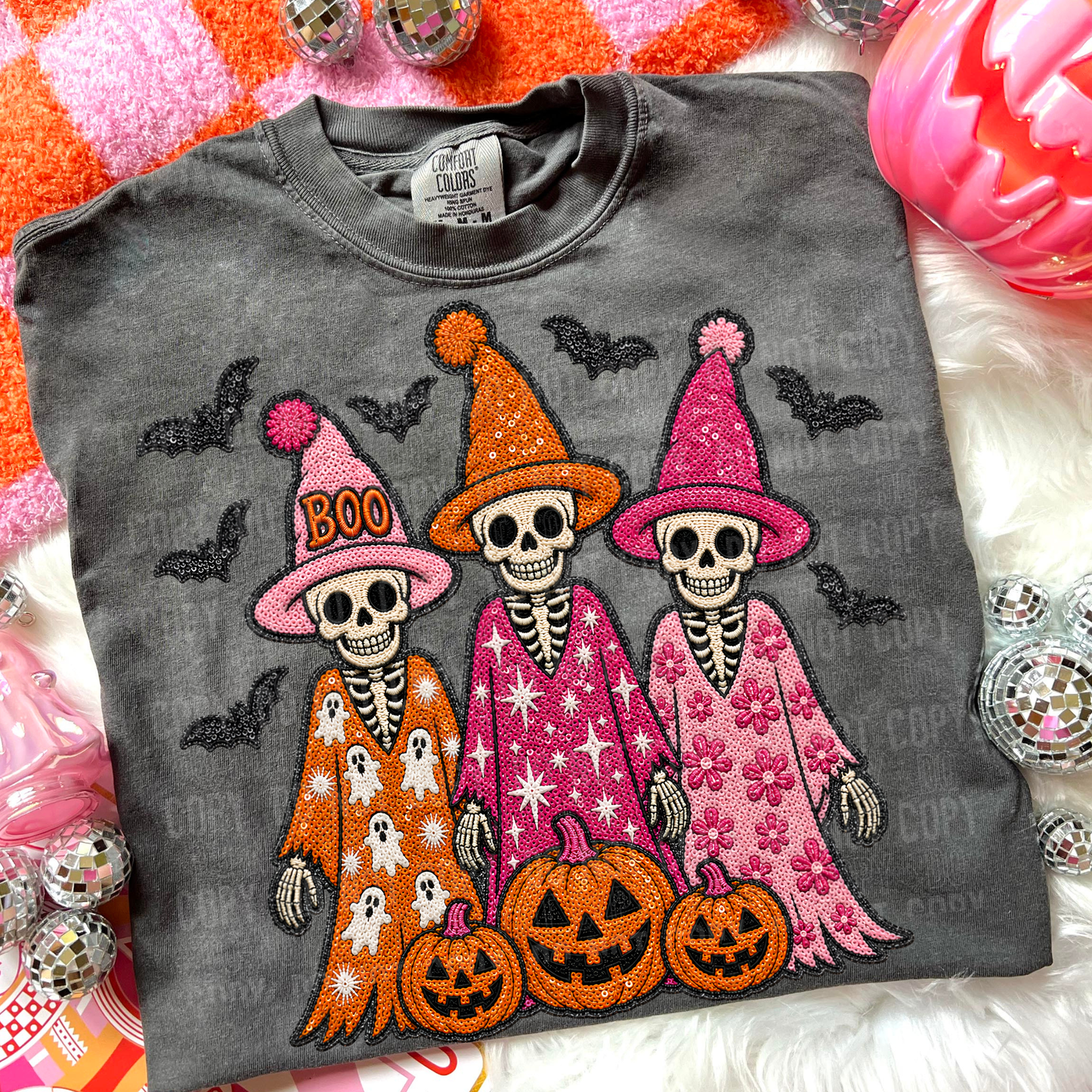 3 Halloween Skellies