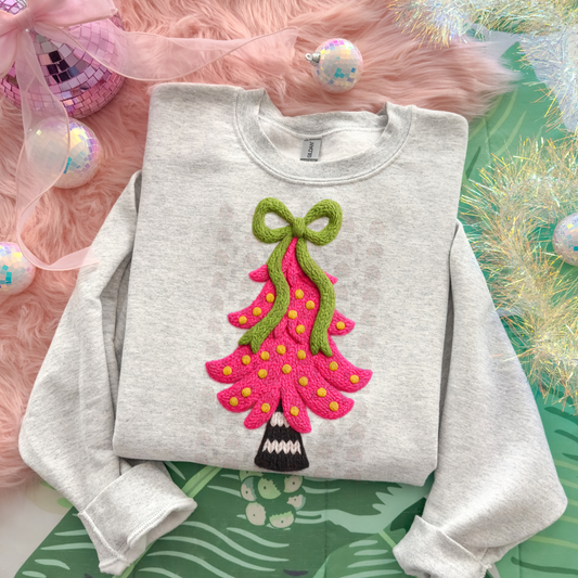 Hot Pink Whimsy Tree Yarn