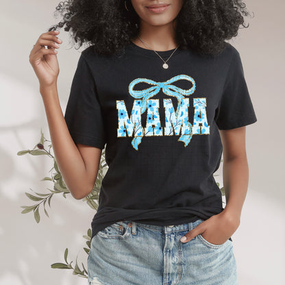Floral Bow Mama