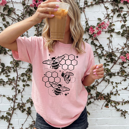 Bees And Honeycombs