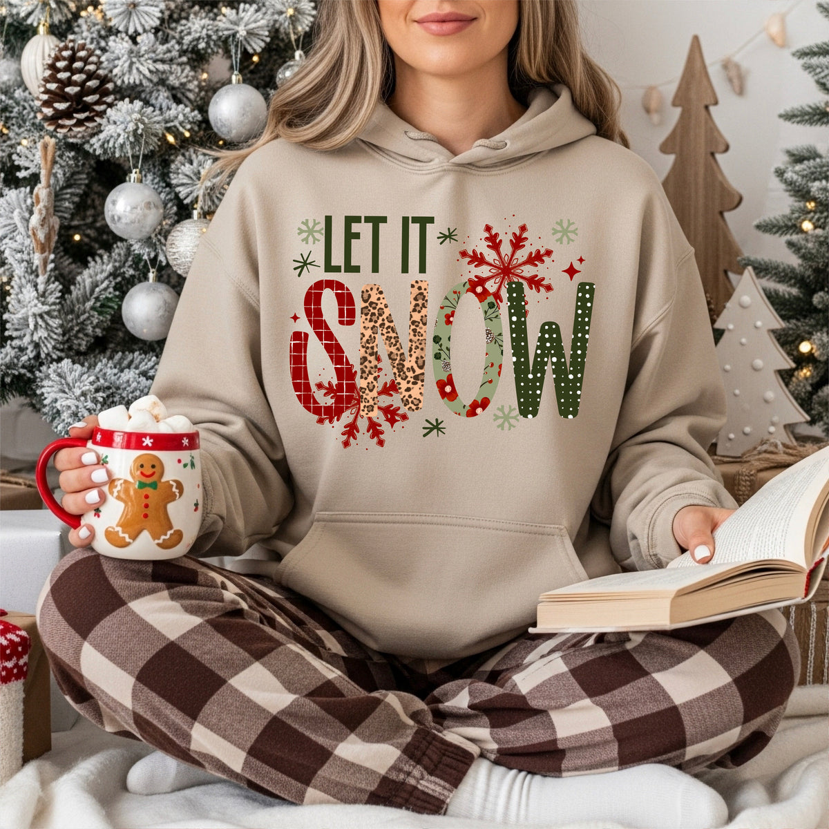 Let It Snow Green And Red