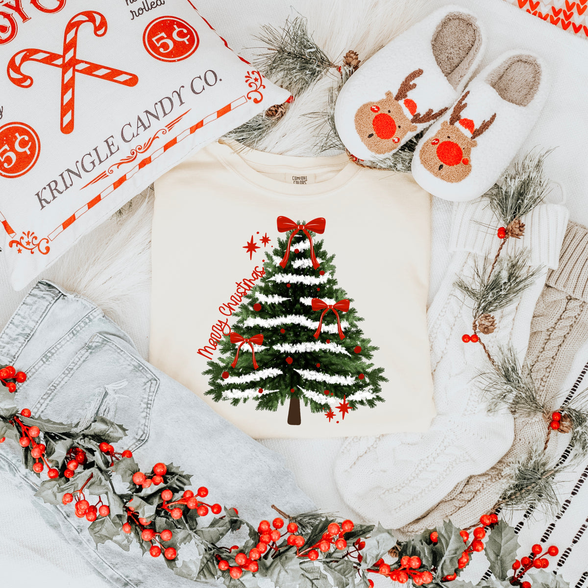 Merry Christmas Bow Tree
