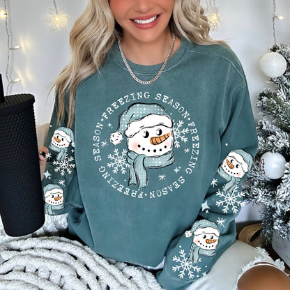 Freezing Season Snowman