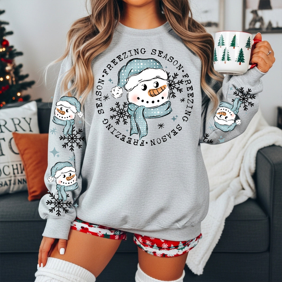 Freezing Season Snowman