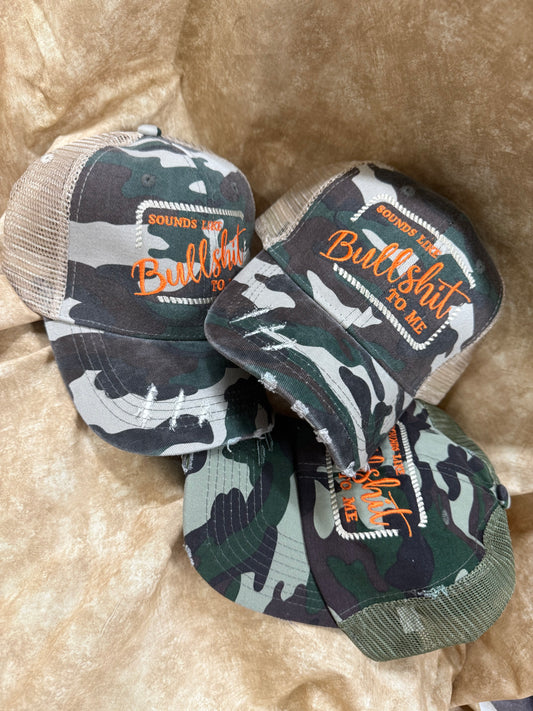 Embroidered Camo Sounds Like BS To Me ( Light Back Panel)
