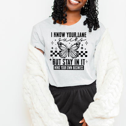 I Know Your Lane Sucks