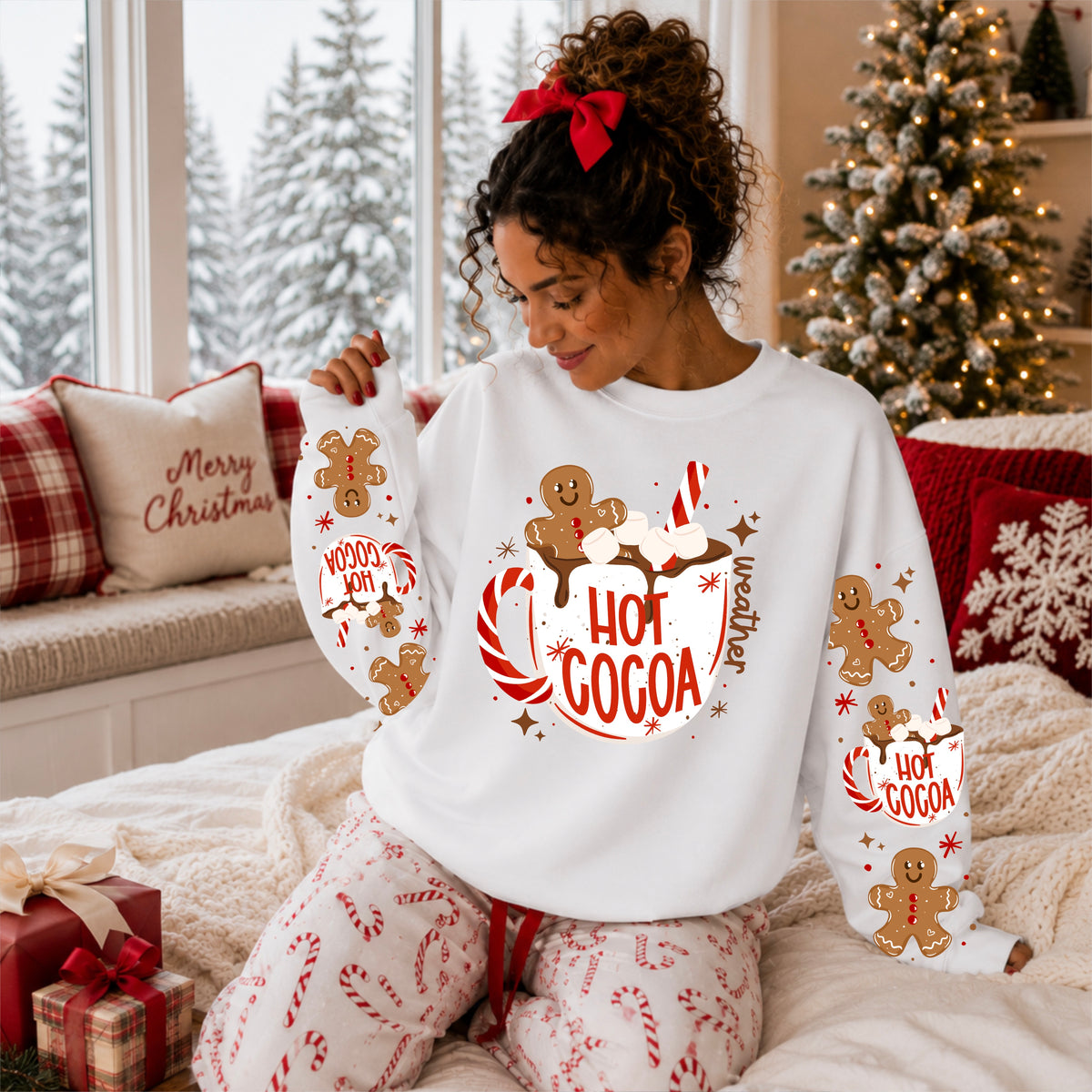 Gingerbread Hot Cocoa Weather