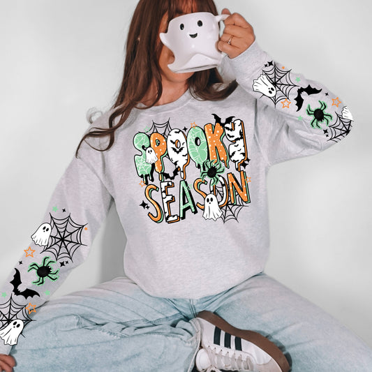 Spooky Season Mint And Orange