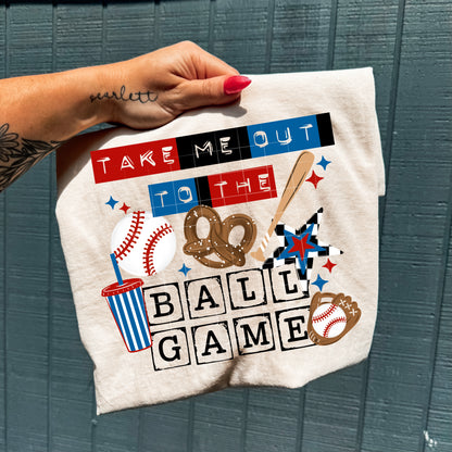 Baseball Take Me Out To The Ballgame