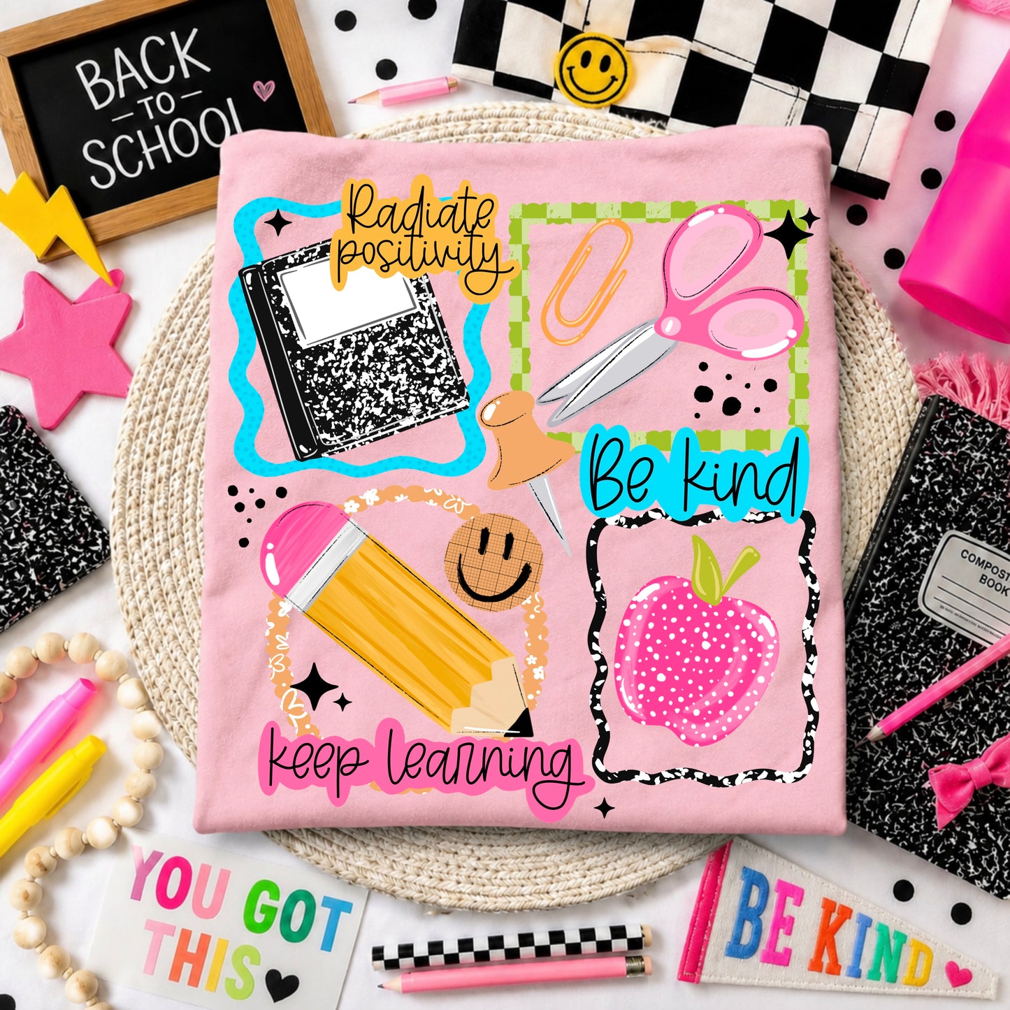 Radiate Positivity School Frames