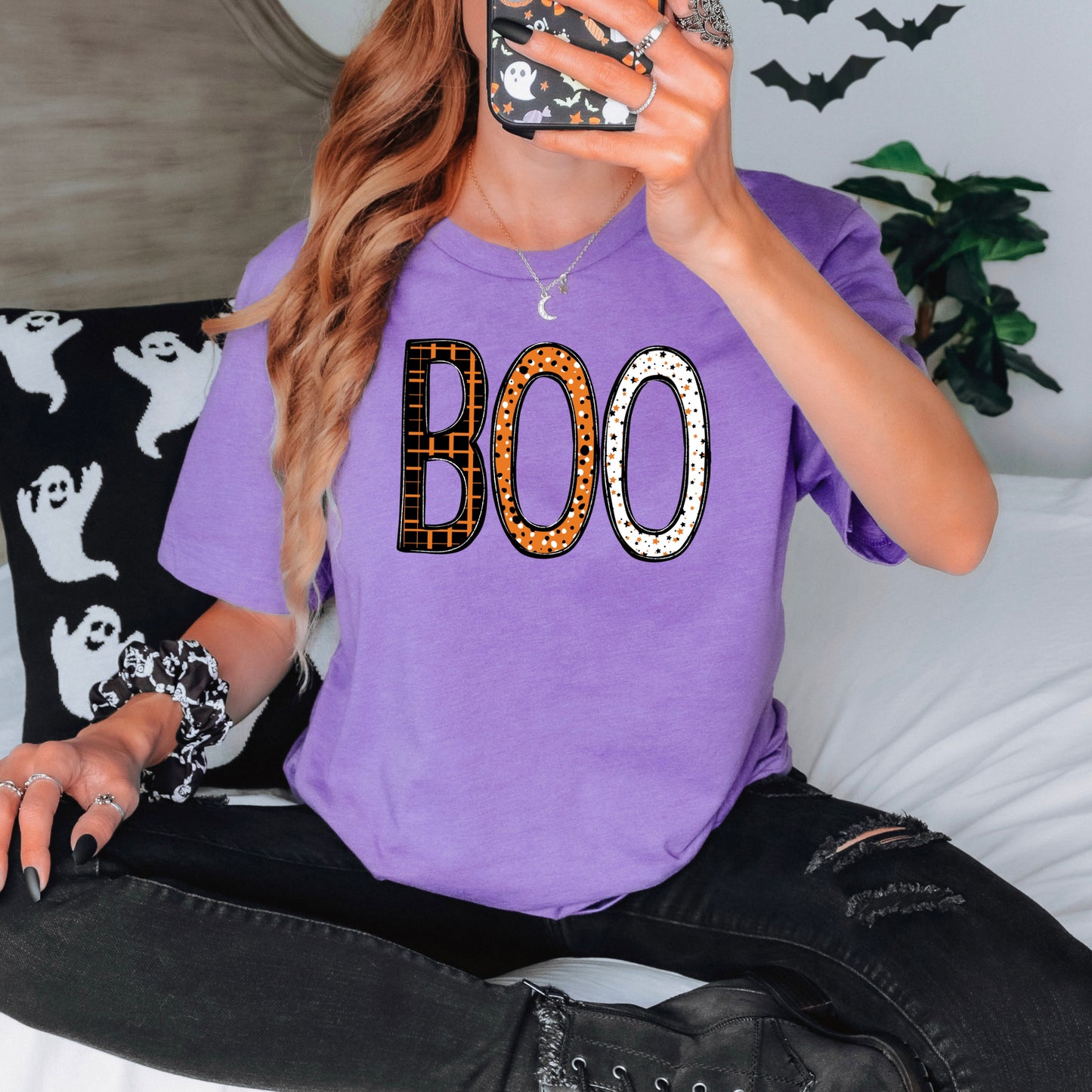 Orange And Black Boo