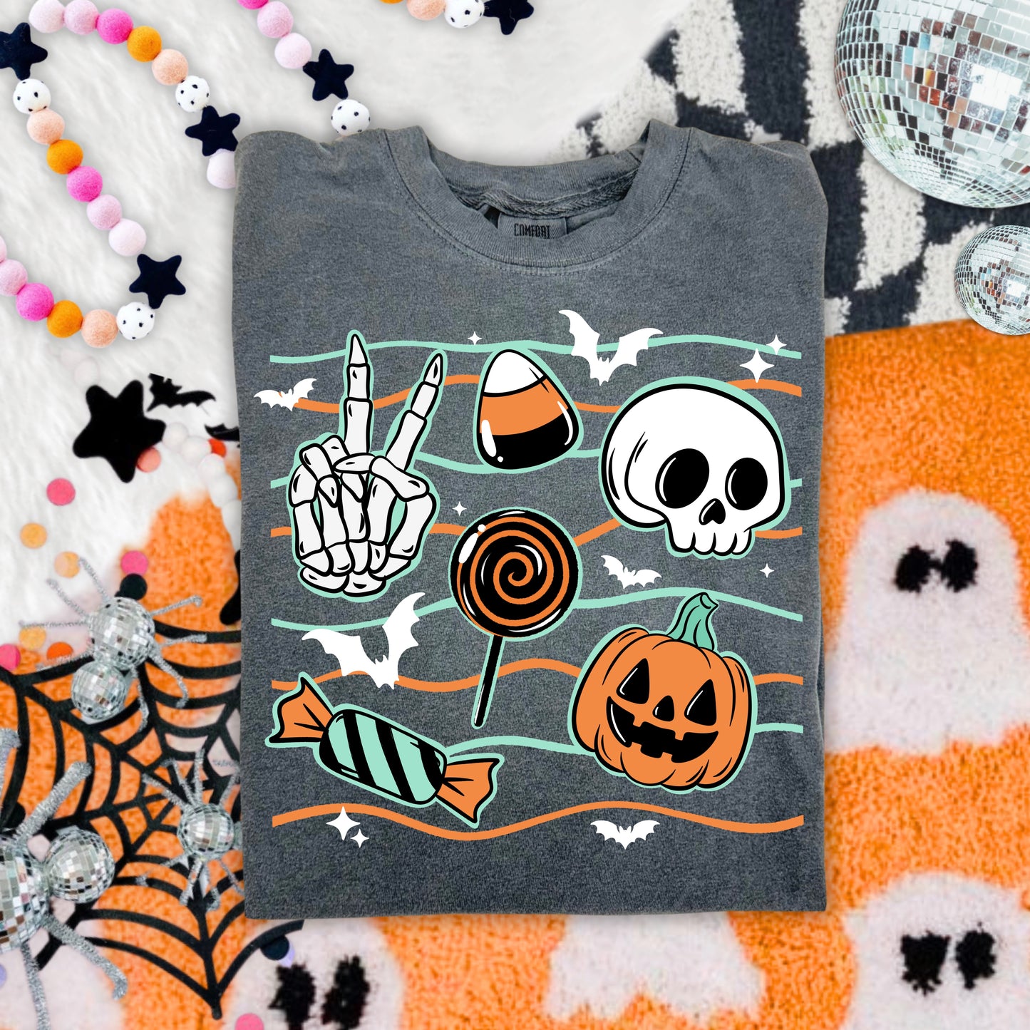 Spooky Things Wavy Lines