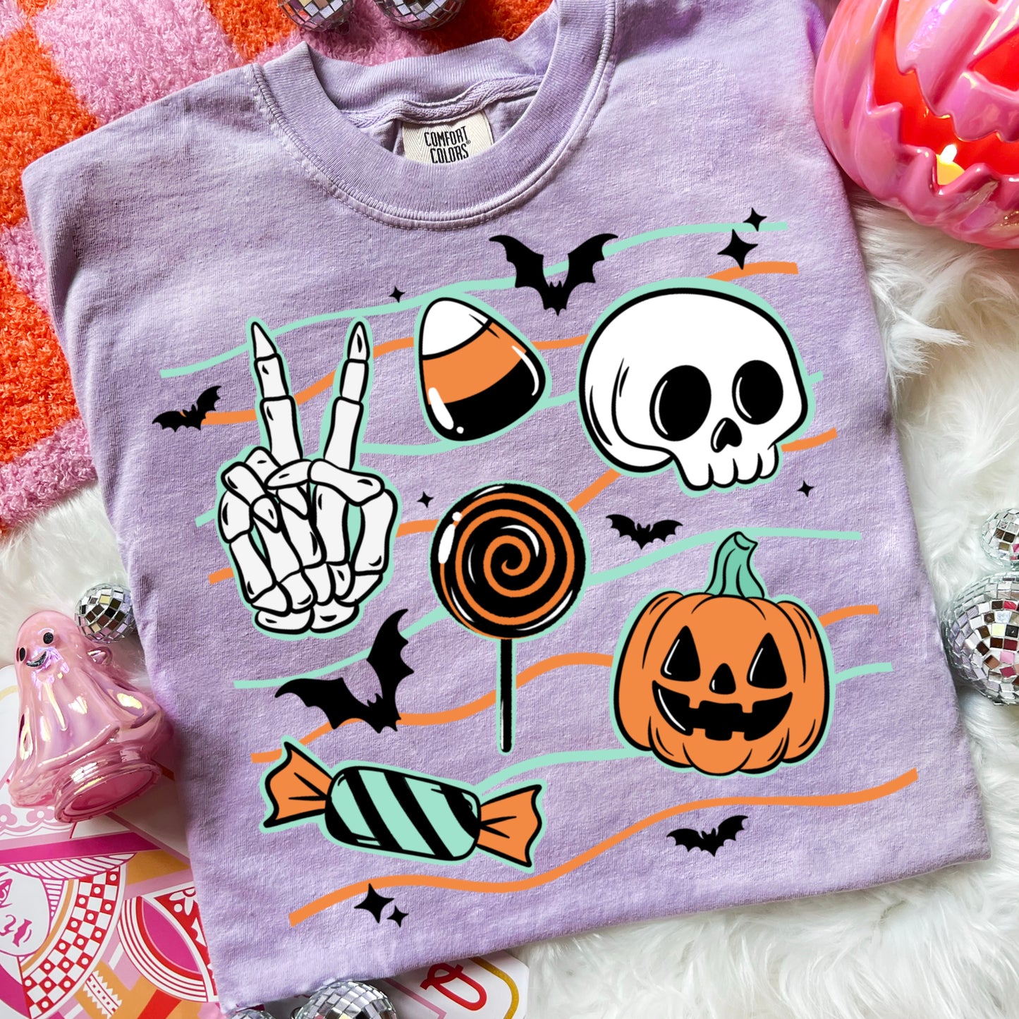 Spooky Things Wavy Lines
