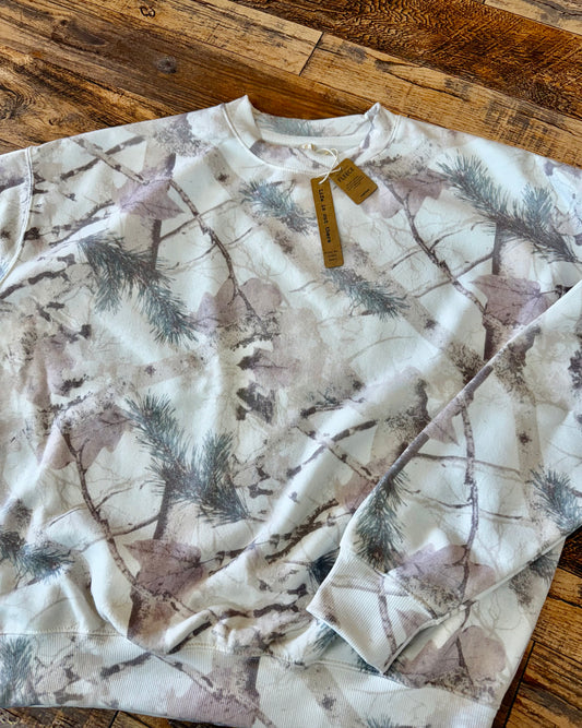 Camo Light Weight Sweatshirt