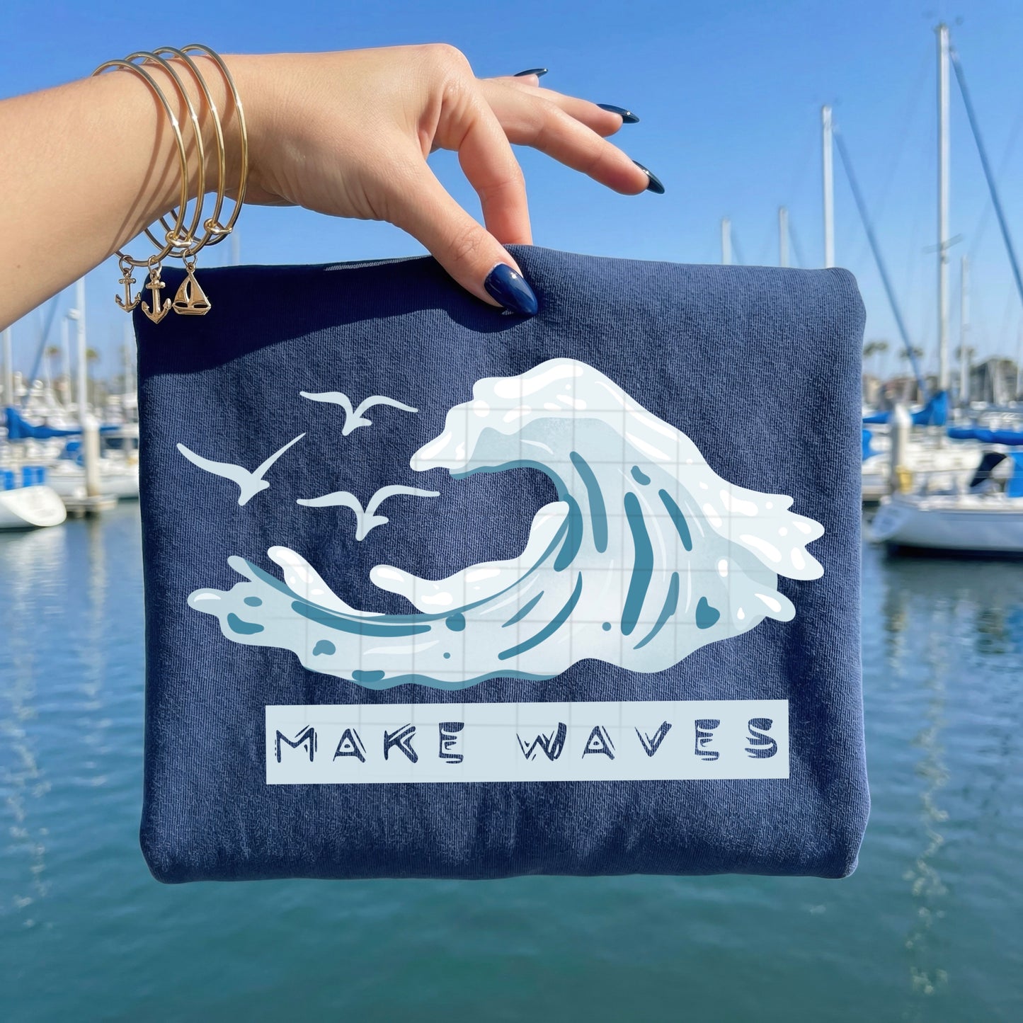 Blue Make Waves