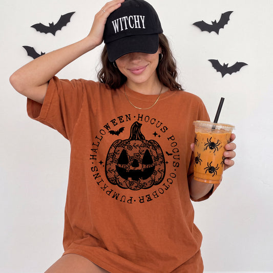 Lace Pumpkin Circle
