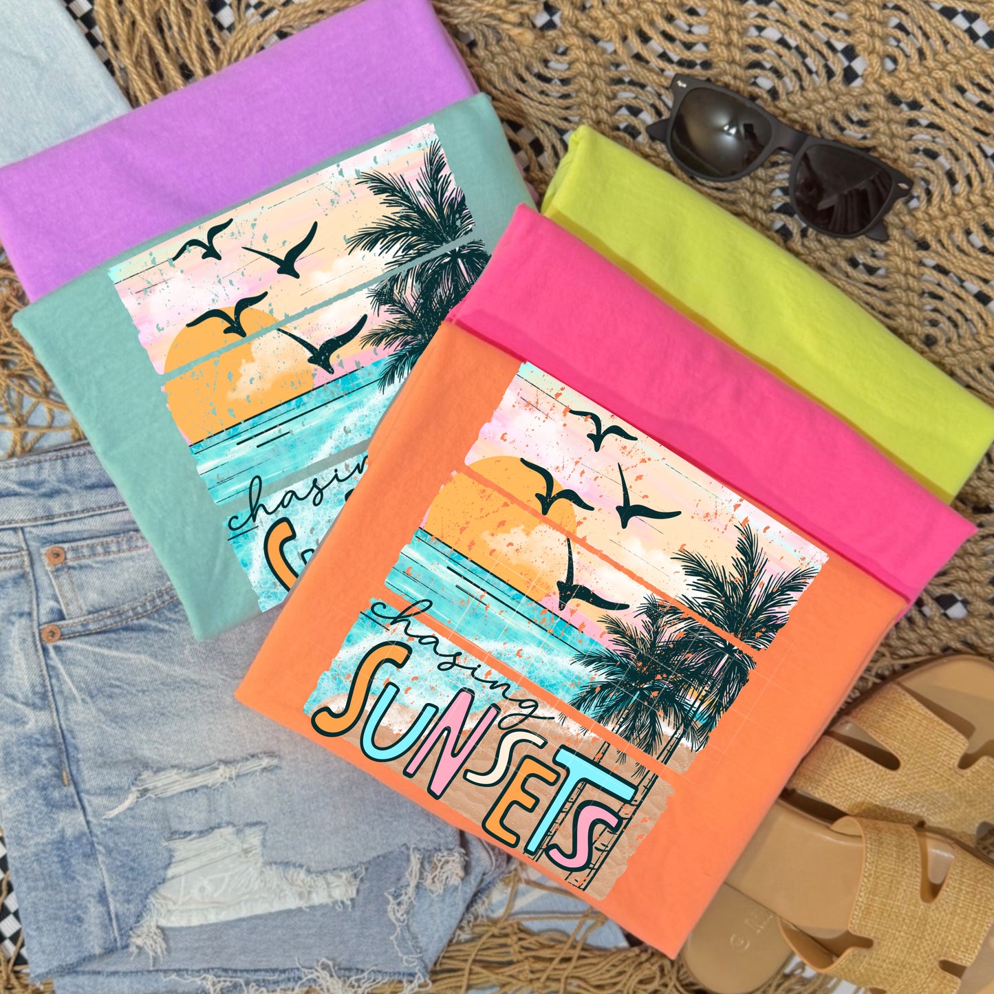 Brushstroke Chasing Sunsets