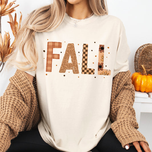 Fall Pattern Letters