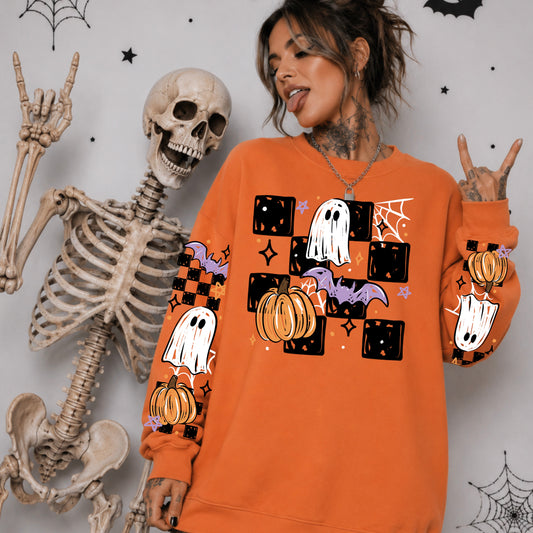 Sketchy Halloween Checker