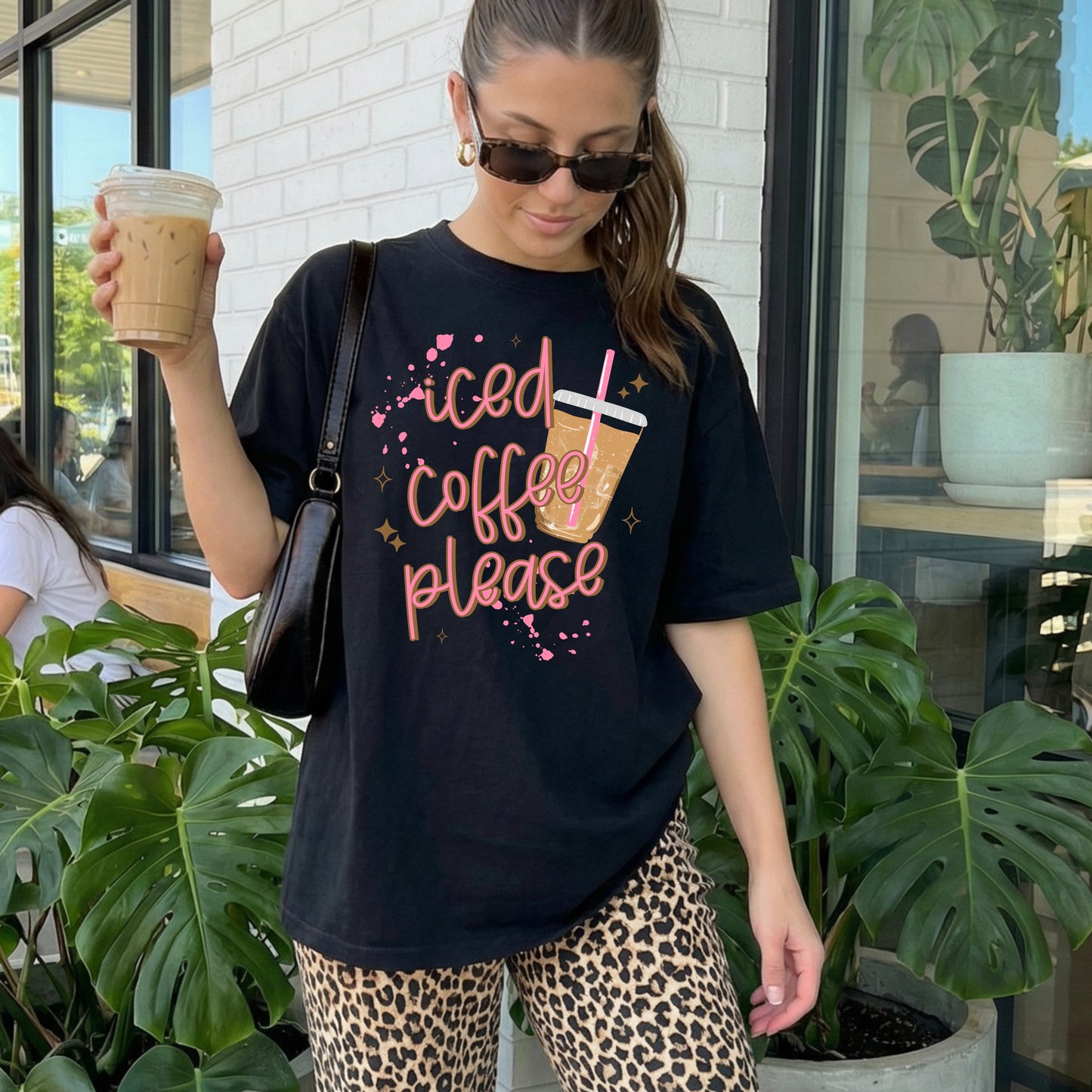 Pink Iced Coffee Please