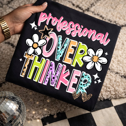Floral Professional Overthinker