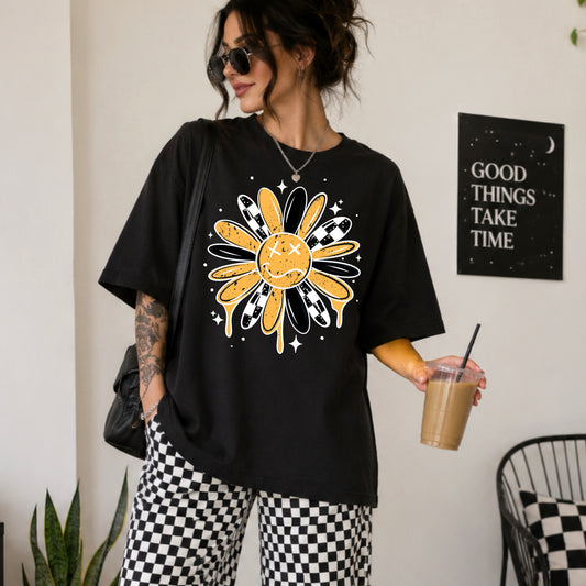 Drippy Checker Flower
