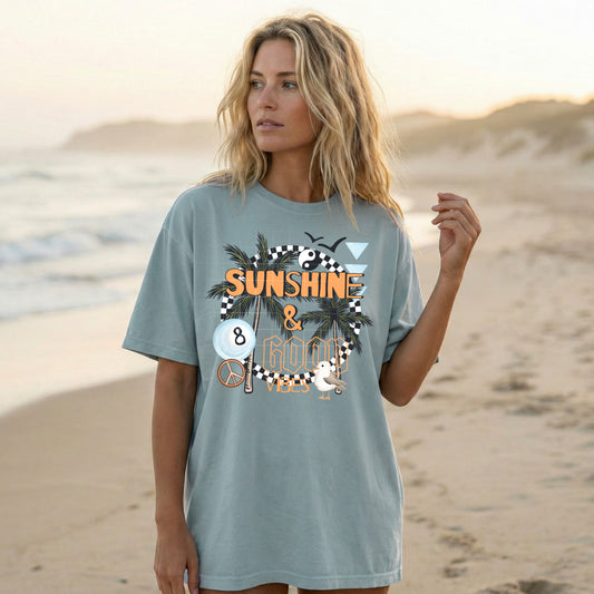 Palms Sunshine And Good Vibes