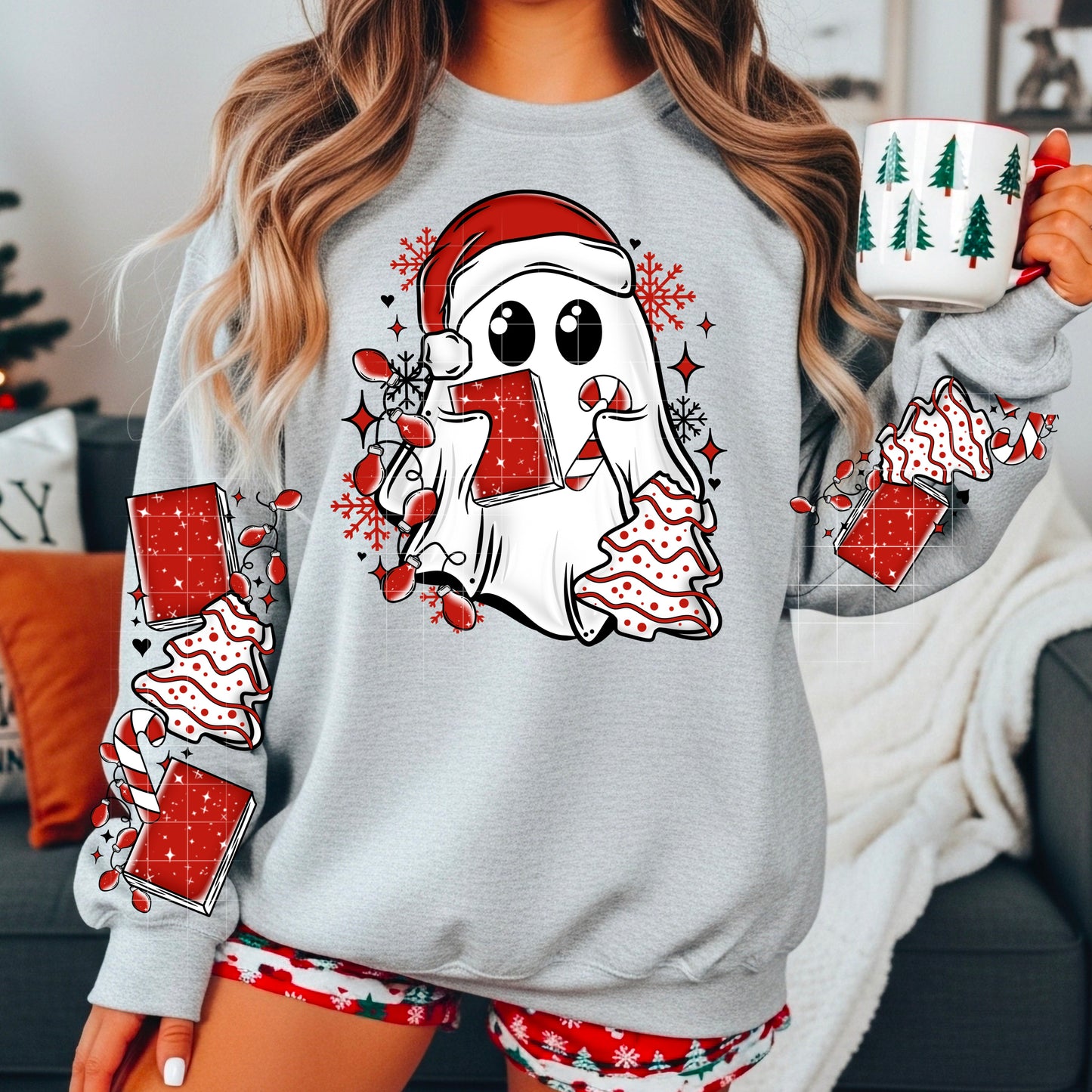 Christmas Ghostie With Book