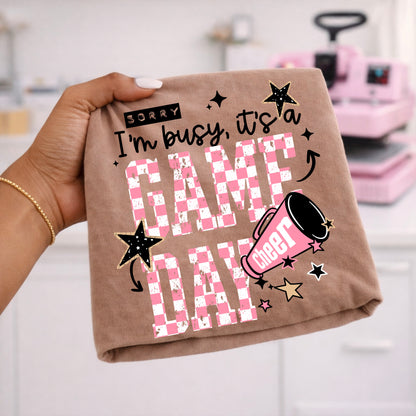 Sorry Busy Game Day