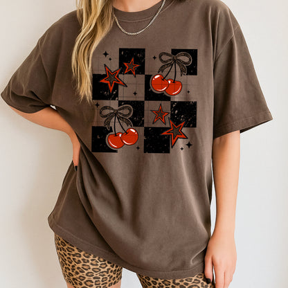 Cheetah Cherries And Stars