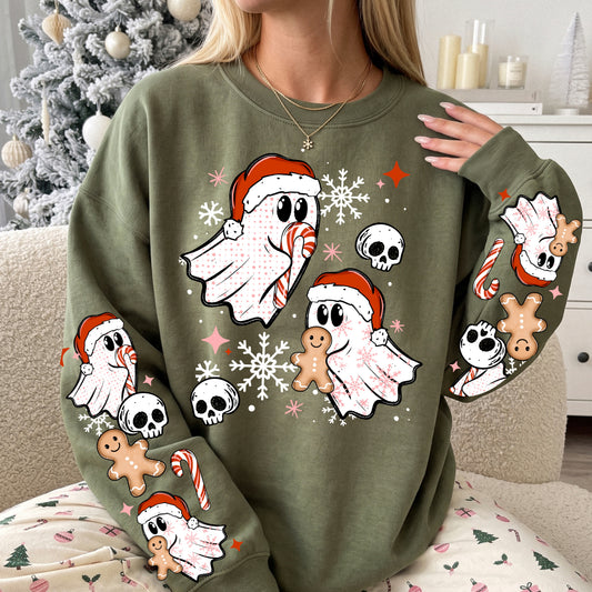 Christmas Ghosts With Gingerbread