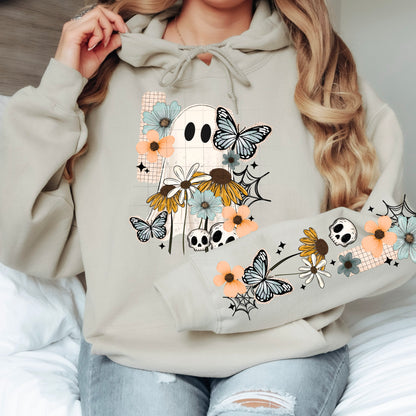 Floral Butterflies And Ghost