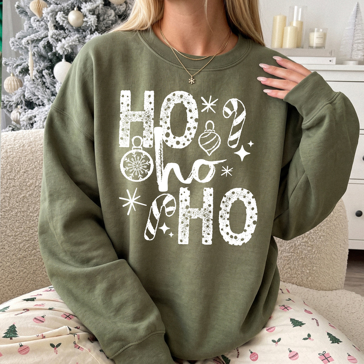 Ornaments Ho Ho Ho