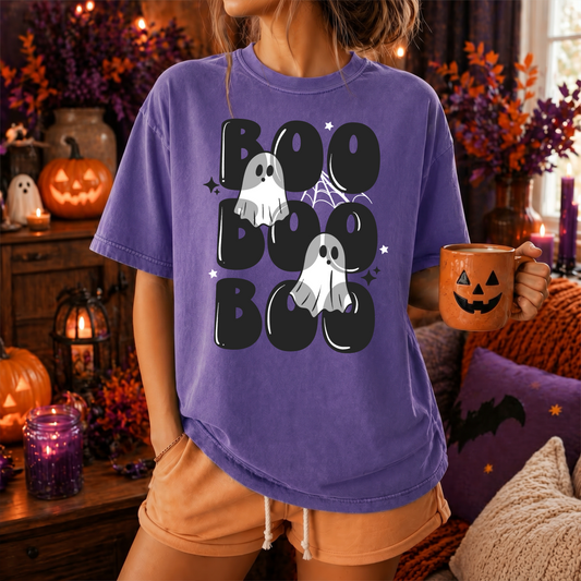 Boo Ghost Gray And White