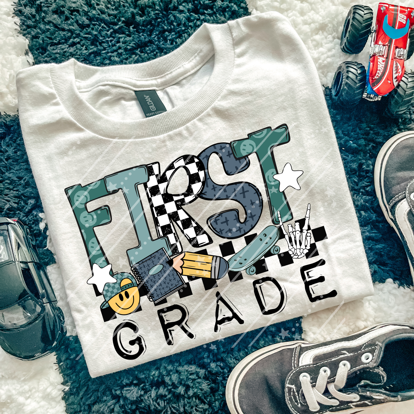 Boy Skateboard Grades And Professions