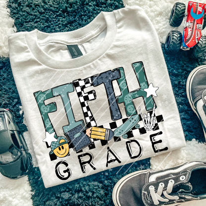 Boy Skateboard Grades And Professions