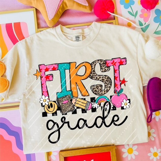 Girl Rainbow Grades And Professions