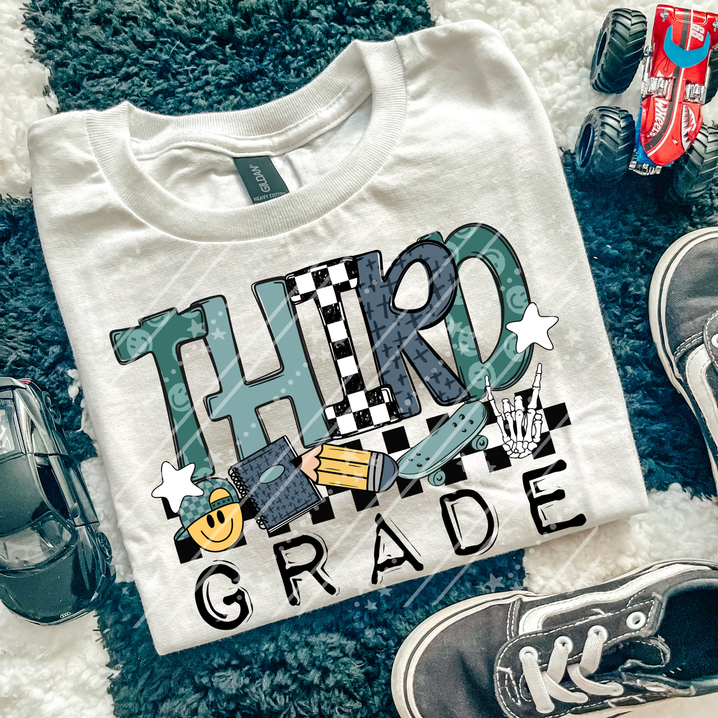 Boy Skateboard Grades And Professions