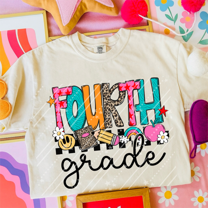 Girl Rainbow Grades And Professions