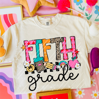 Girl Rainbow Grades And Professions