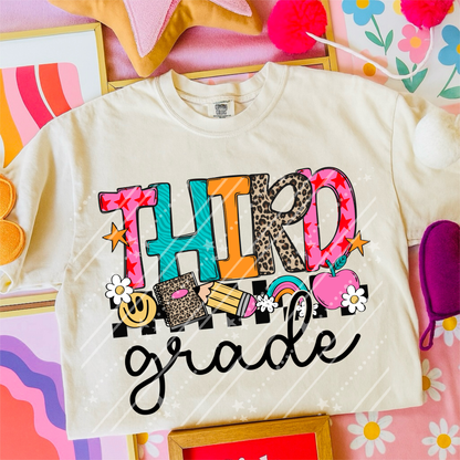 Girl Rainbow Grades And Professions