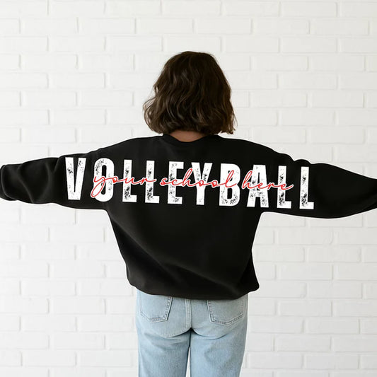 Long Distressed Volleyball - CUSTOMIZABLE