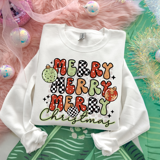 Merry Christmas Red And Green