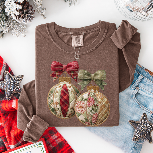 Patchwork Ornaments