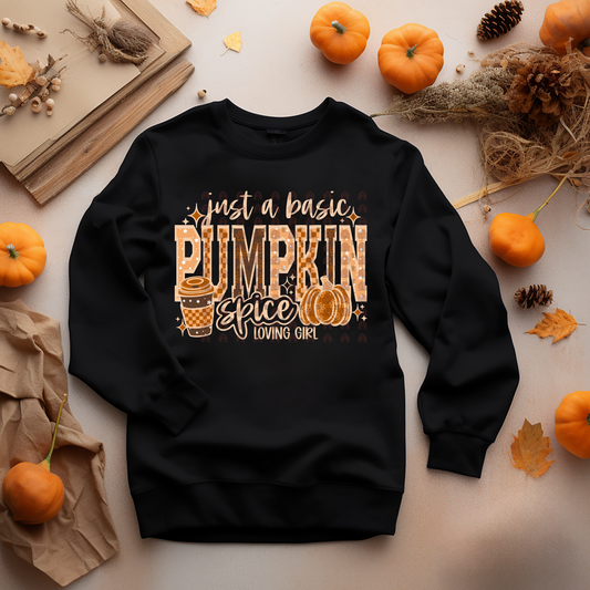 Pumpkin Spice Loving Girl